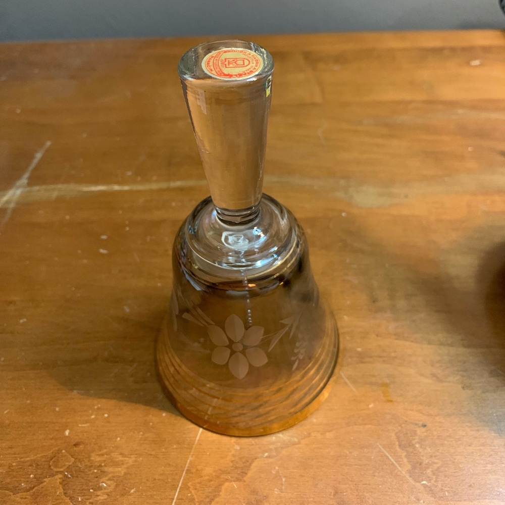 Vintage Sapska Fabrika Stakla Paracin Yugoslavia 1907 Glass Bell